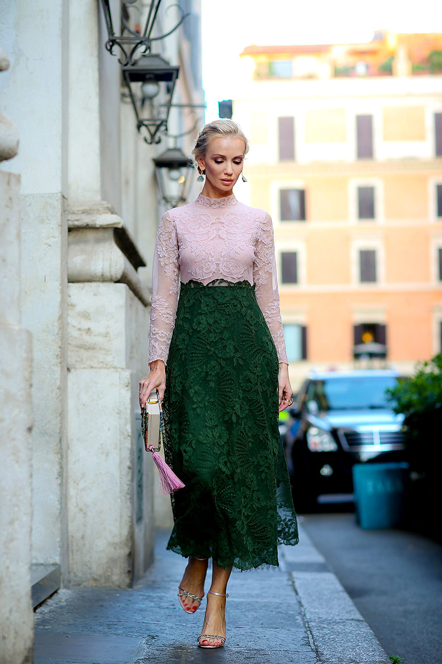 green-and-pink-dress