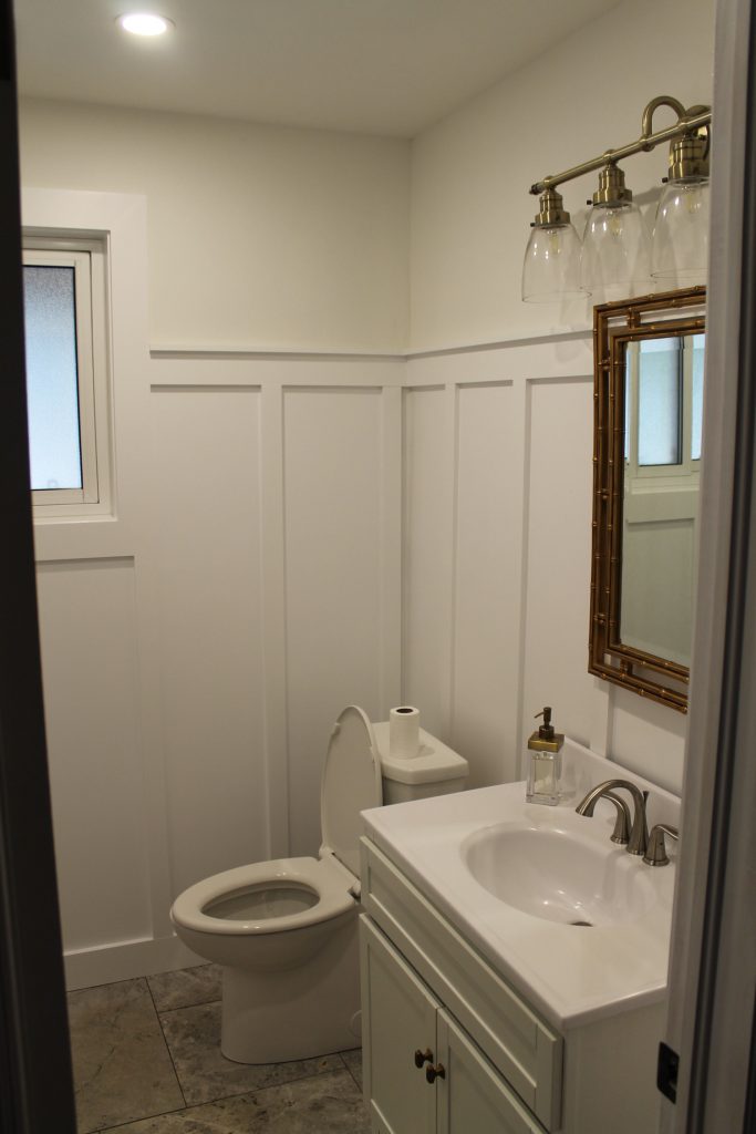 Powder Room Towel Bar DIY The Hunted and Gathered